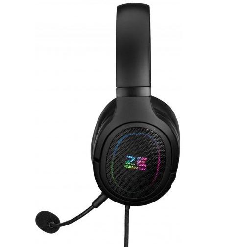 Наушники проводные 2E HG330BK Gaming RGB USB 7.1 116 дБ 32 Ом Black (12909613) - фото 3