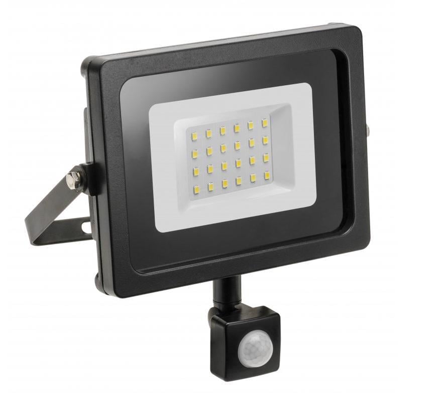 Прожектор светодиодный GTV и NEXT с датчиком движения 10 Вт 800 Лм 6400К AC220-240V 50-60 Гц (27803443)