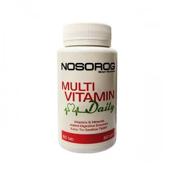 Витаминно-минеральный комплекс для спорта Nosorog Nutrition Multivitamin 60 Tabs