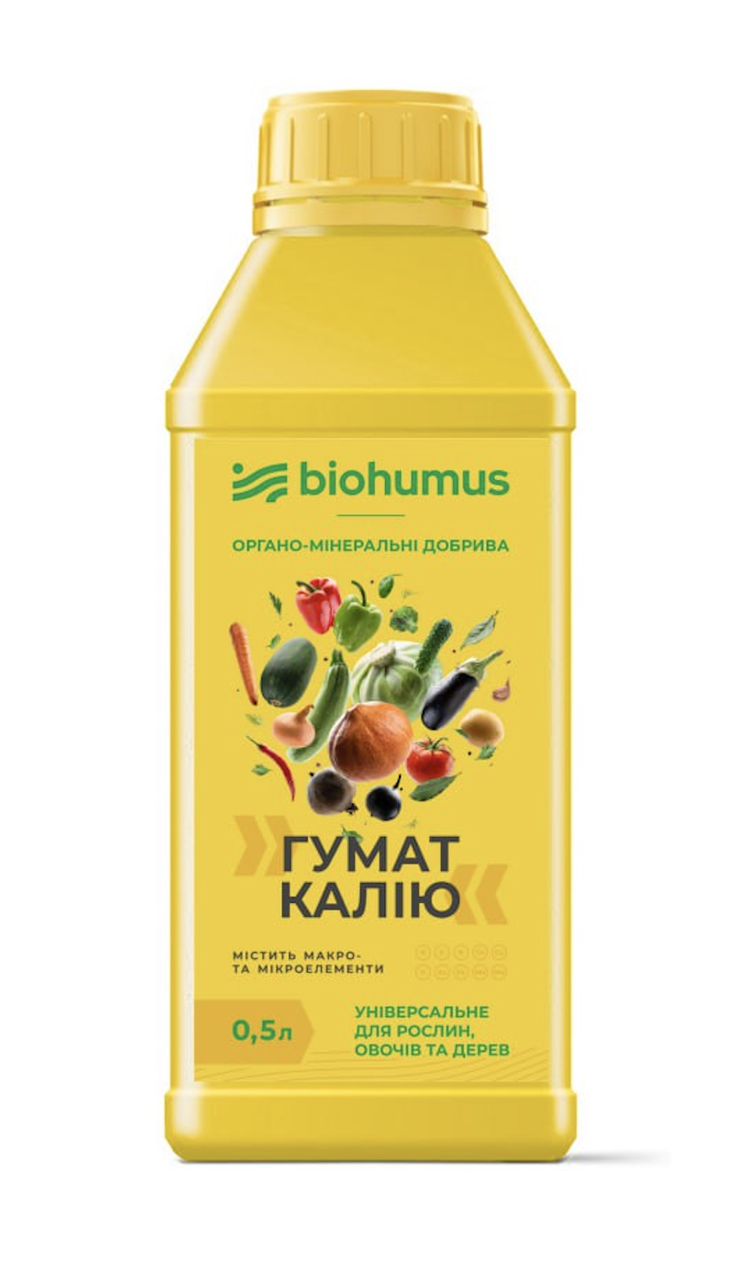 Гумат калия BioHumus 0,5 л (136962)