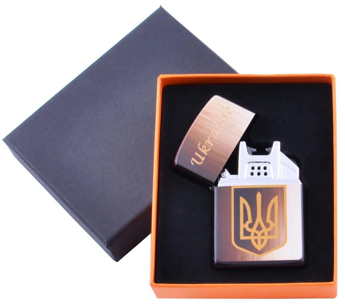 Зажигалка электроимпульсная "Україна" USB Type D (32162014)