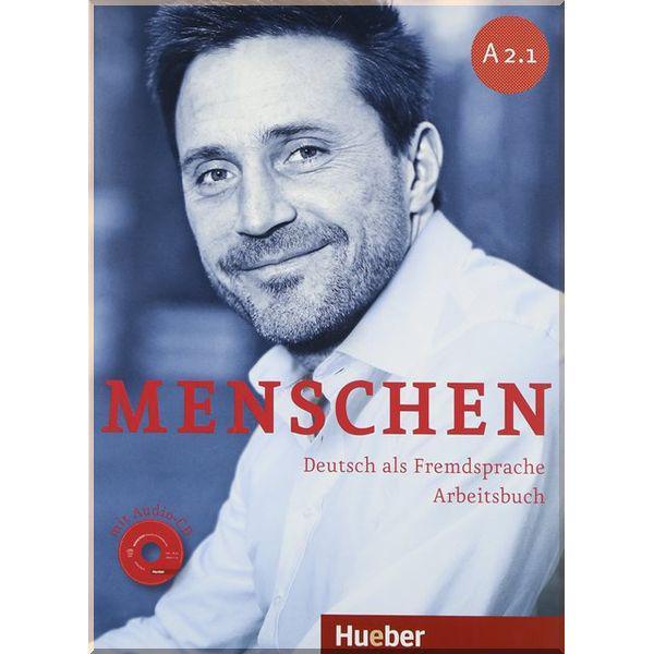 Рабочая тетрадь Menschen A2.1 Arbeitsbuch mit Audio-CD