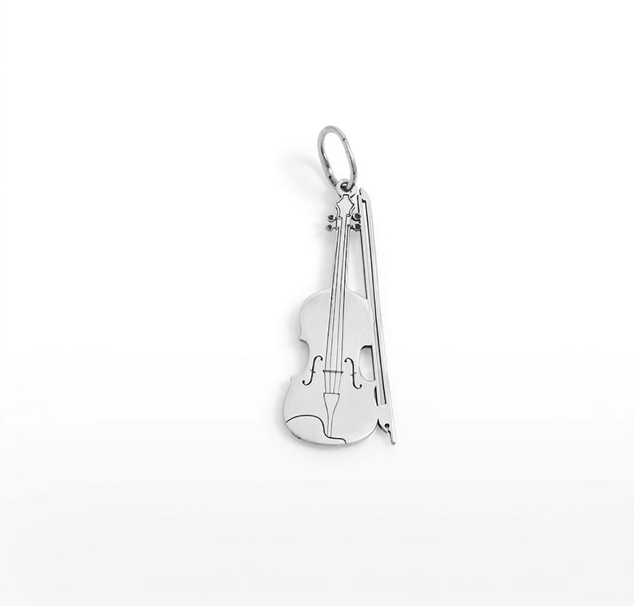 Кулон серебряный Maxi Silver 9658 Скрипка (89658)