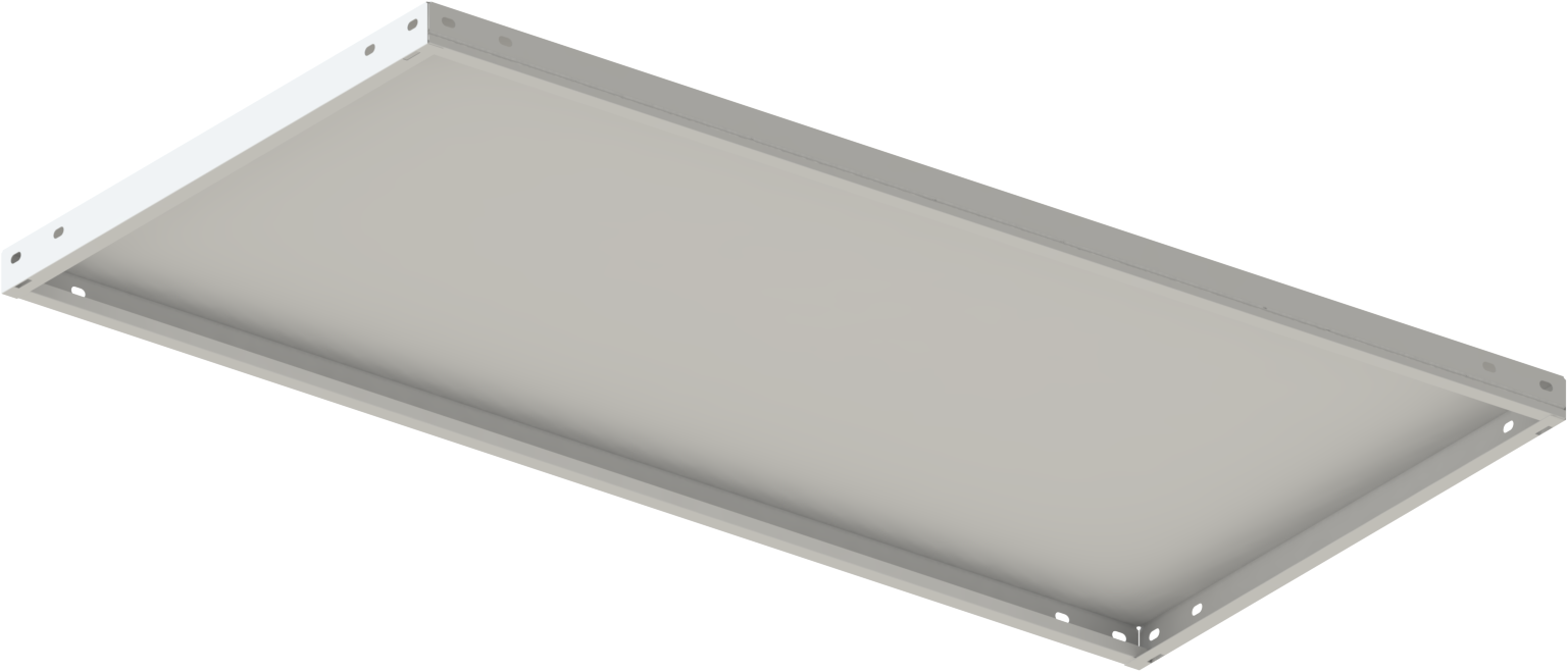 Стеллаж металлический 2х100 кг/п 1000х700х500 мм на болтовом соединении - фото 2