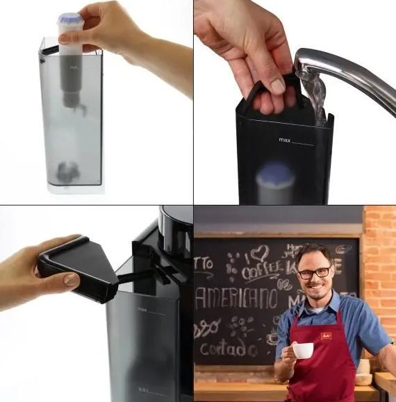 Кофемашина Melitta Caffeo Varianza CSP Stainless Steel F58/0-100 (65476) - фото 5 Кофемашина Melitta Caffeo Varianza CSP Stainless Steel F58/0-100 (65476) - фото 5