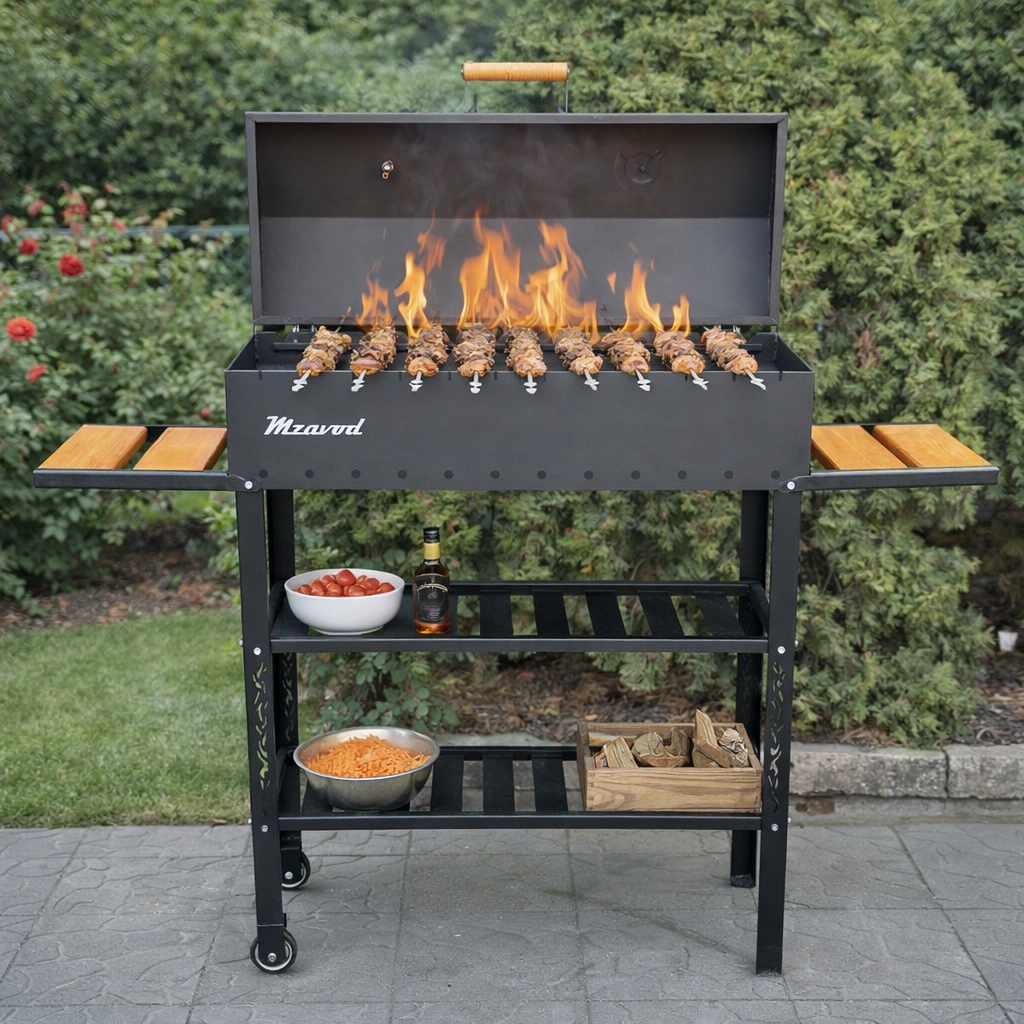 Мангал-барбекю Jooki Гелиос на 12 шампуров 4 мм (10130)