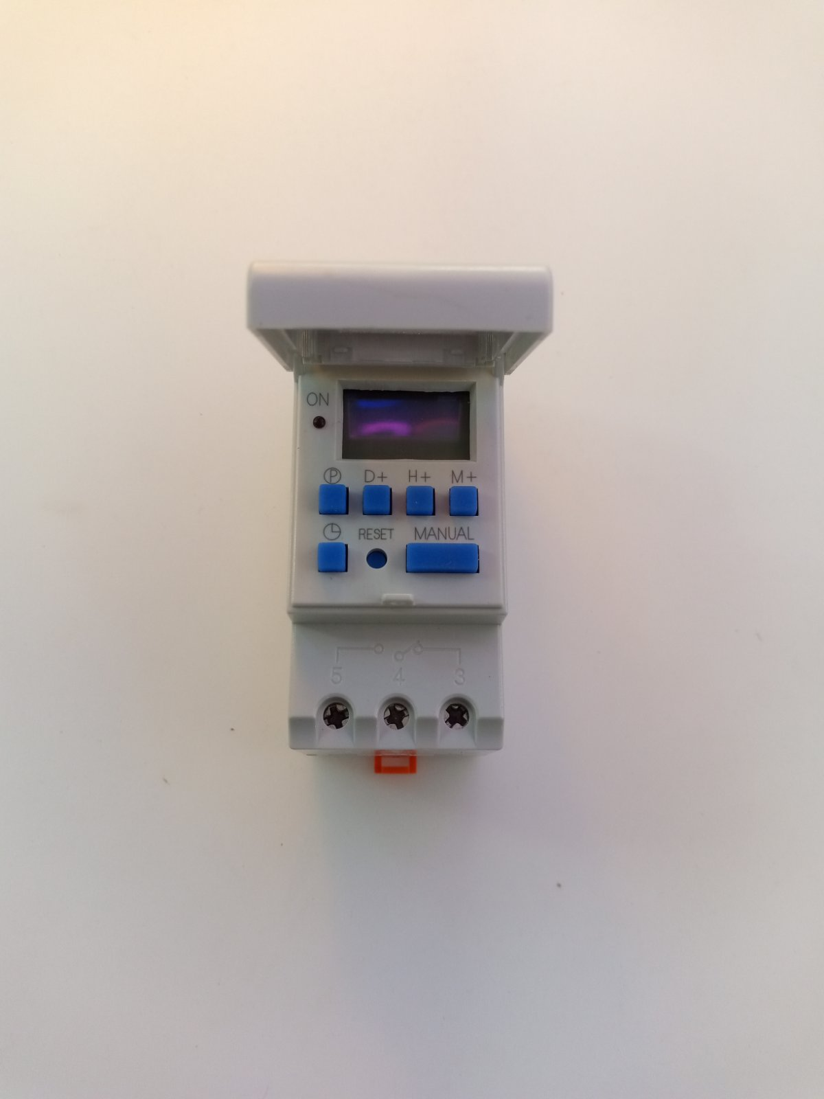 Таймер на DIN-рейку Lemanso NO-NC электронный с крышкой 16А (lm-692) - фото 6