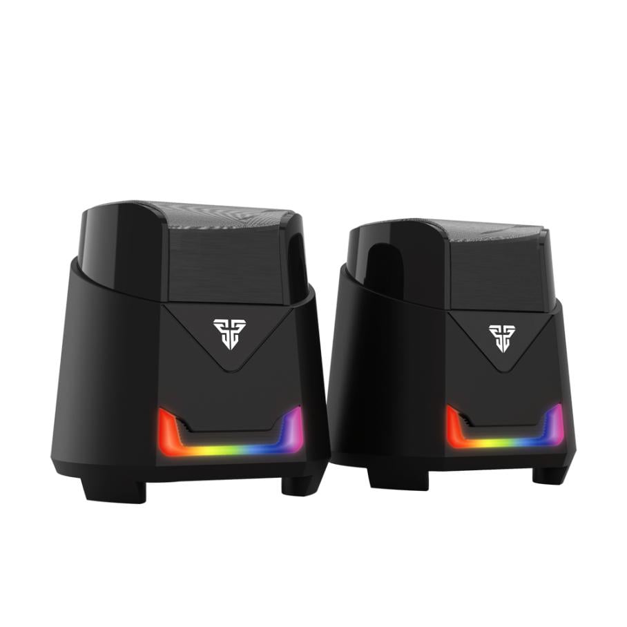 Компьютерные колонки Fantech GS205 Hellscream 2×45 мм 3Вт RGB звук 360° USB + 3,5 мм AUX кабель 1,2 м (36483411)