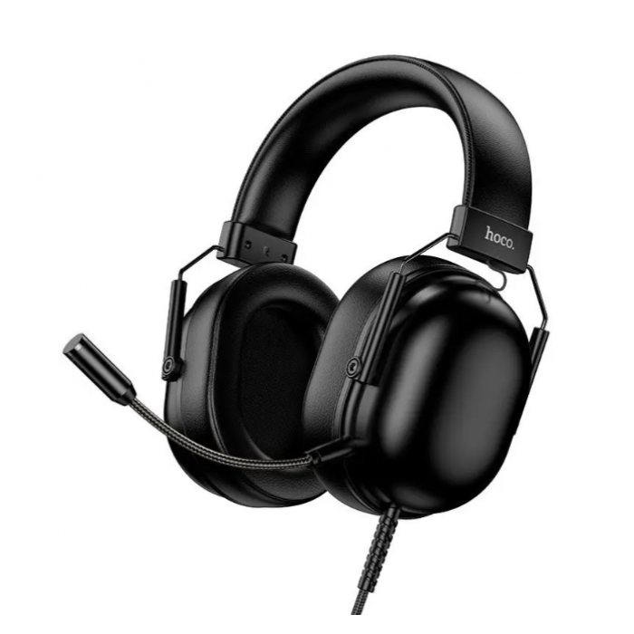 Наушники накладные проводные Hoco W113 USB с микрофоном Черный (32407909)