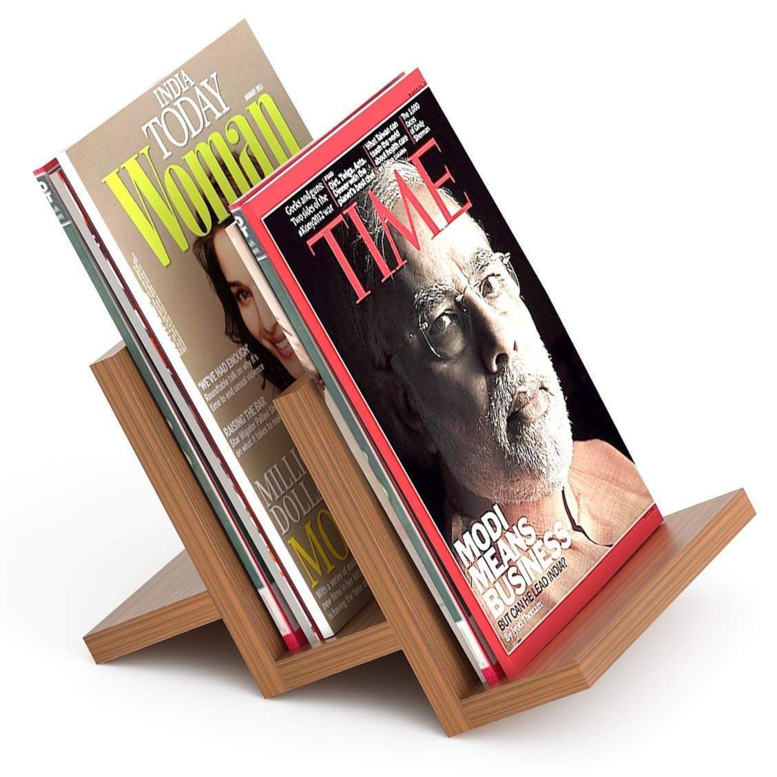 Полка книжная настольная из дерева Ромул Сиена (КПА-000505)