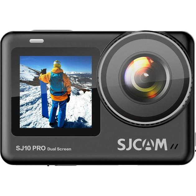 Экшн-камера SJCAM SJ10 Pro Dual Screen 3840x2160 1300 мАч (613079)