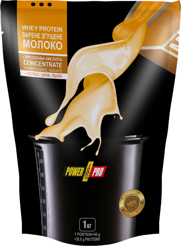 Протеин Power Pro Whey Protein 1000 g 25 servings Варенная сгущенка