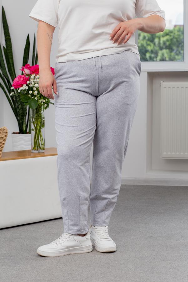 Штаны женские AKSAN L Серый меланж (23.1996_melange_46(L))