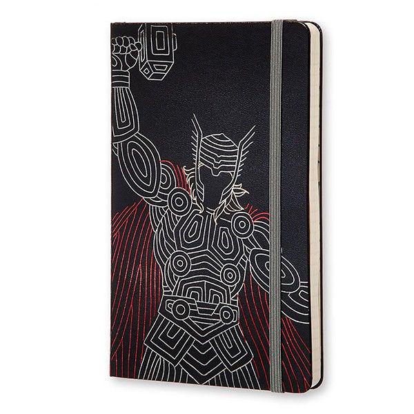 Блокнот Moleskine Avengers средний Черный (LEAVQP060TH)