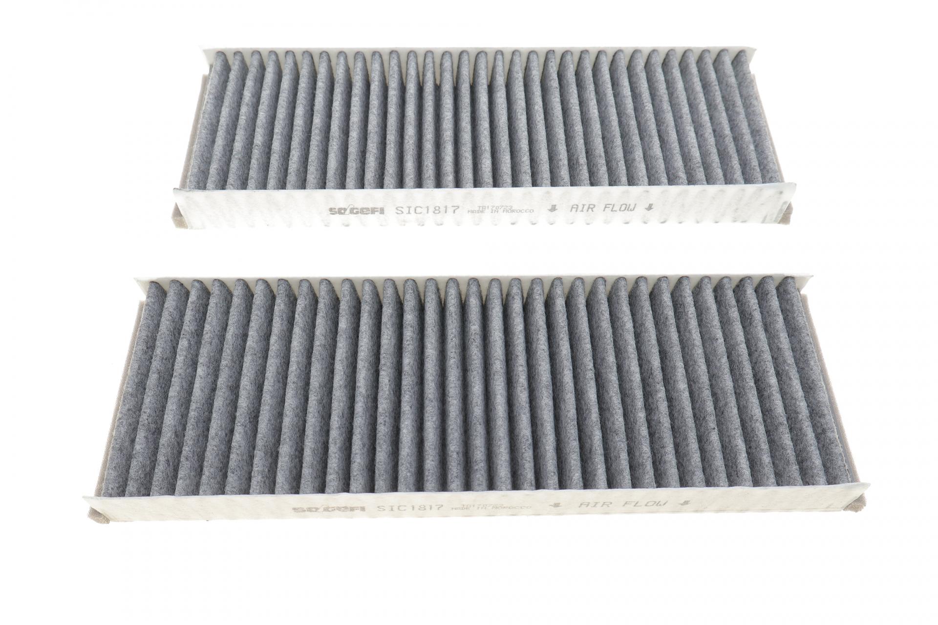 Фильтр салона PURFLUX для Audi A6 2,0/2,7TDI 04- угольный 2 шт. (AHC247-2)