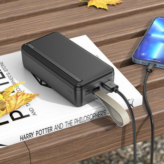 Повербанк Power Bank Hoco J91B 30000 Ah PD/QC 22,5 W Black - фото 5