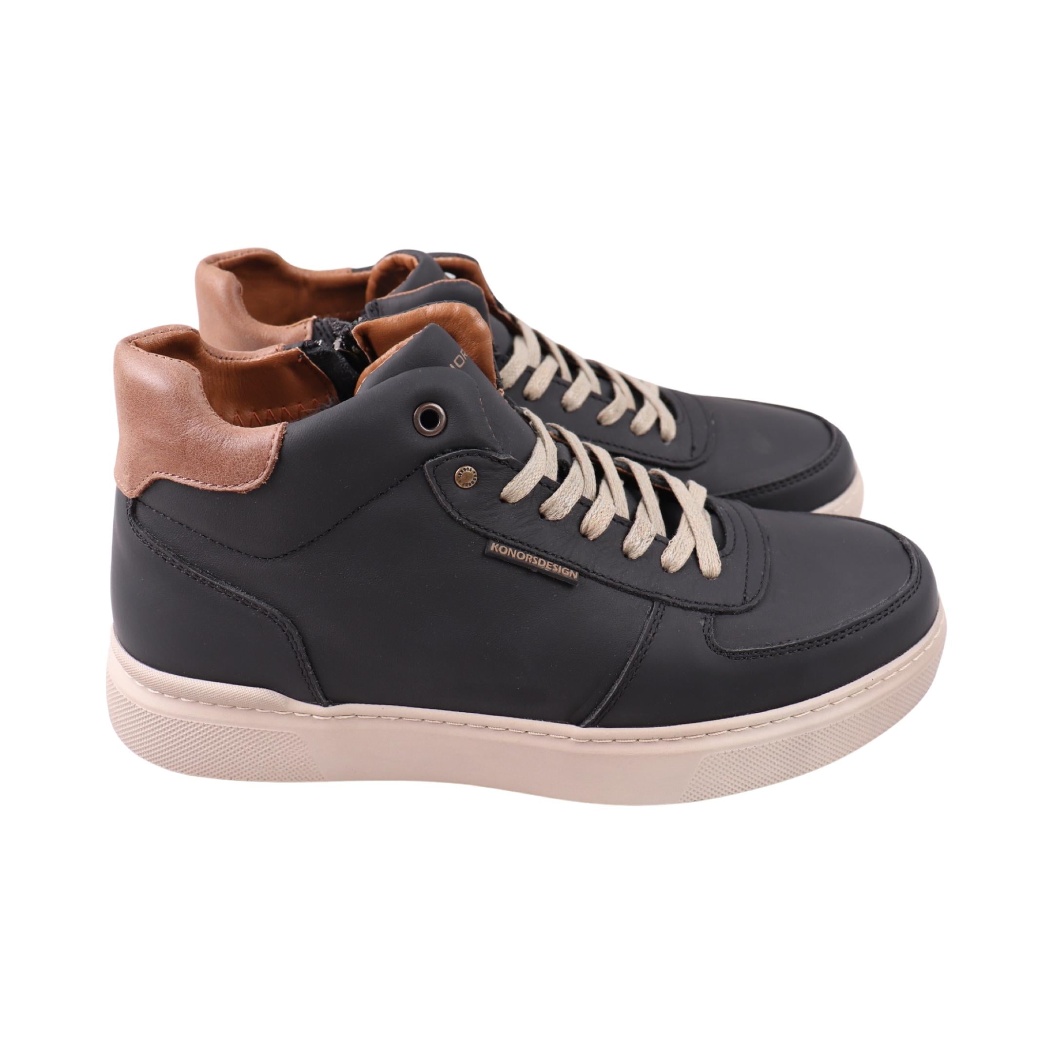 Ботинки мужские Konors 727-24ZHS р. 43 натуральная кожа Черный (29209254)