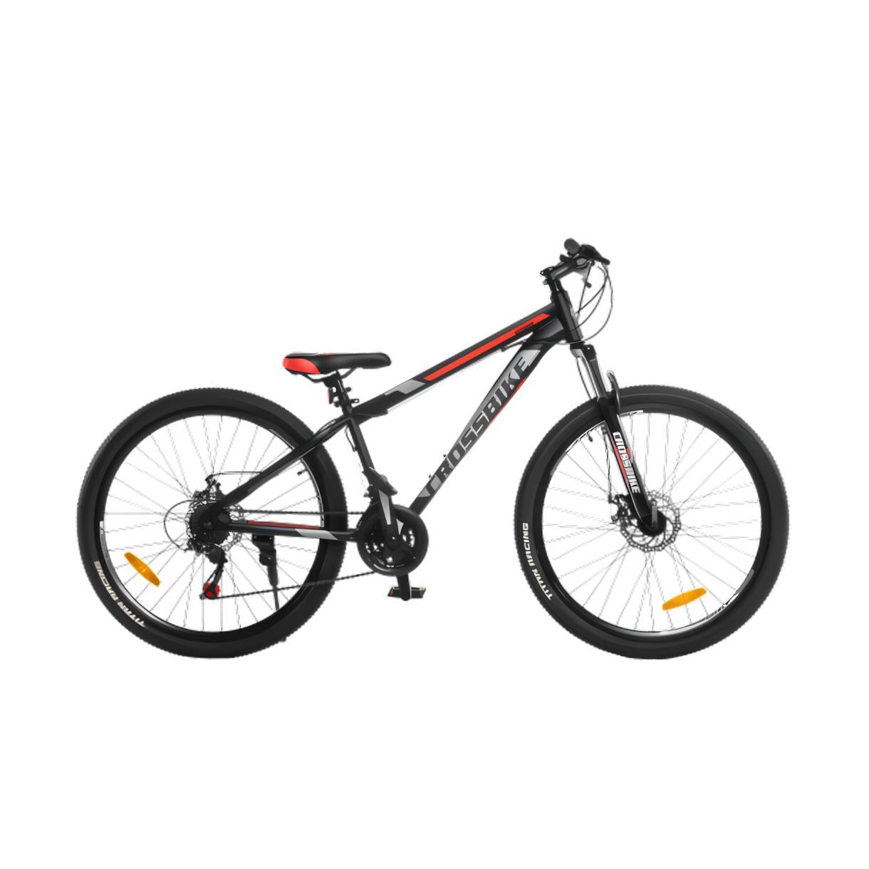 Велосипед CrossBike Storm 27"15" Чорний/Червоний (328)
