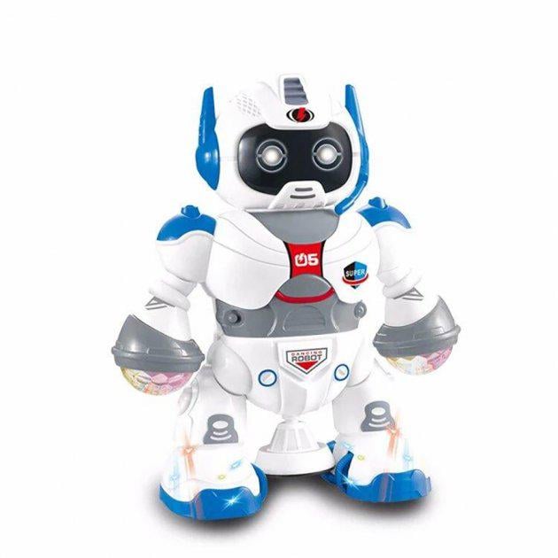 Интерактивный танцующий робот Dancing robot со звуком и светом LZCZ 6678-4 (AR003742)