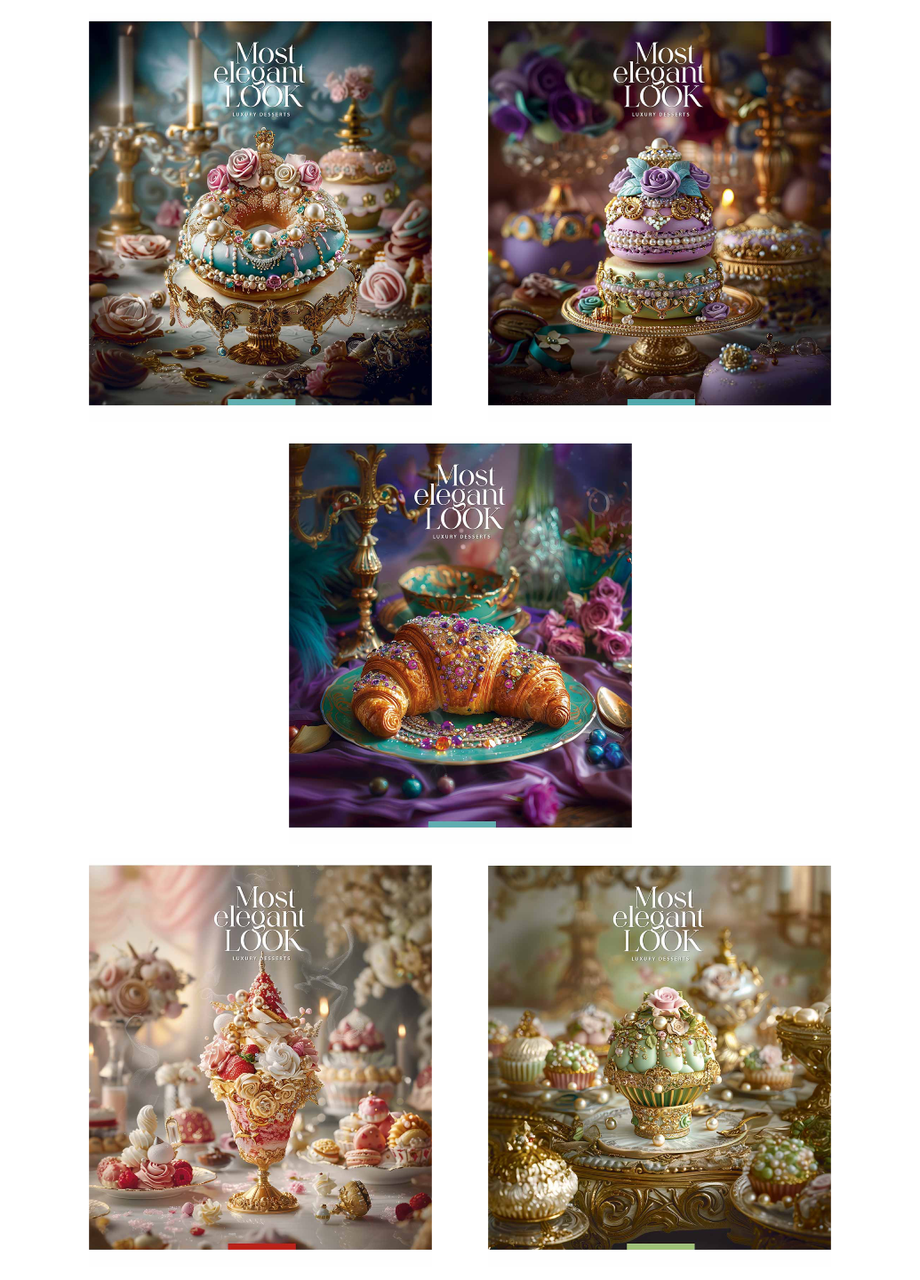 Зошити загальні Школярик Luxury desserts у клітинку 96 арк. 5 шт. (3477 4820006476489) - фото 1 Зошити загальні Школярик Luxury desserts у клітинку 96 арк. 5 шт. (3477 4820006476489) - фото 1