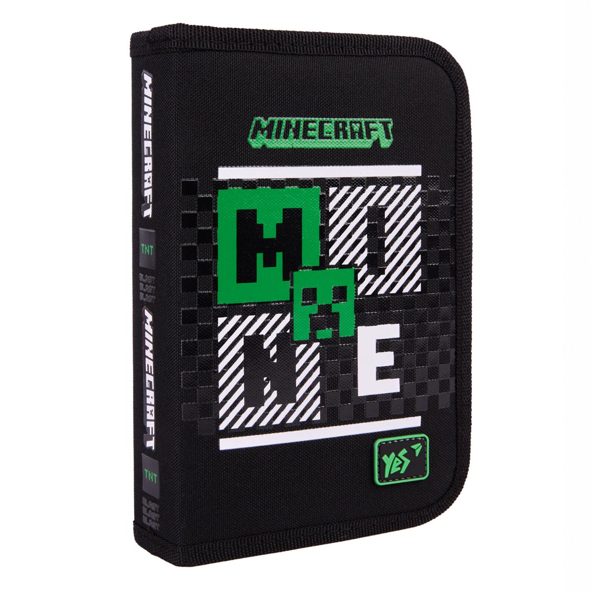 Пенал-книжка твердий одинарний YES Minecraft Game HP-02 без клапана (533651)