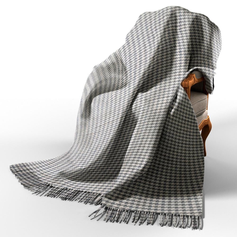 Плед шерстяной Love You Палермо Гусиные лапки 140x200 см (4623)