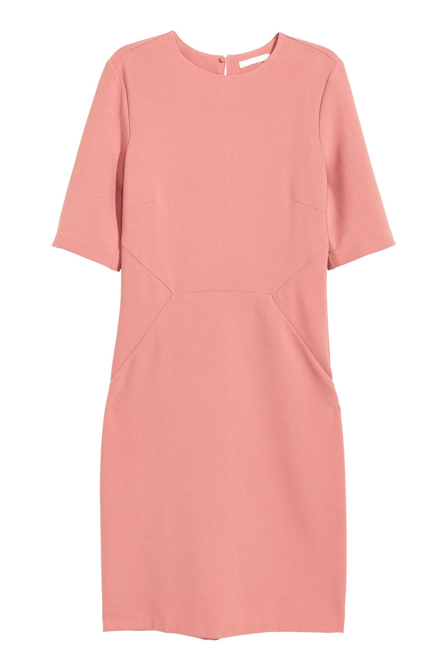 Платье H&M р. 44 Пудровый (14114299424)