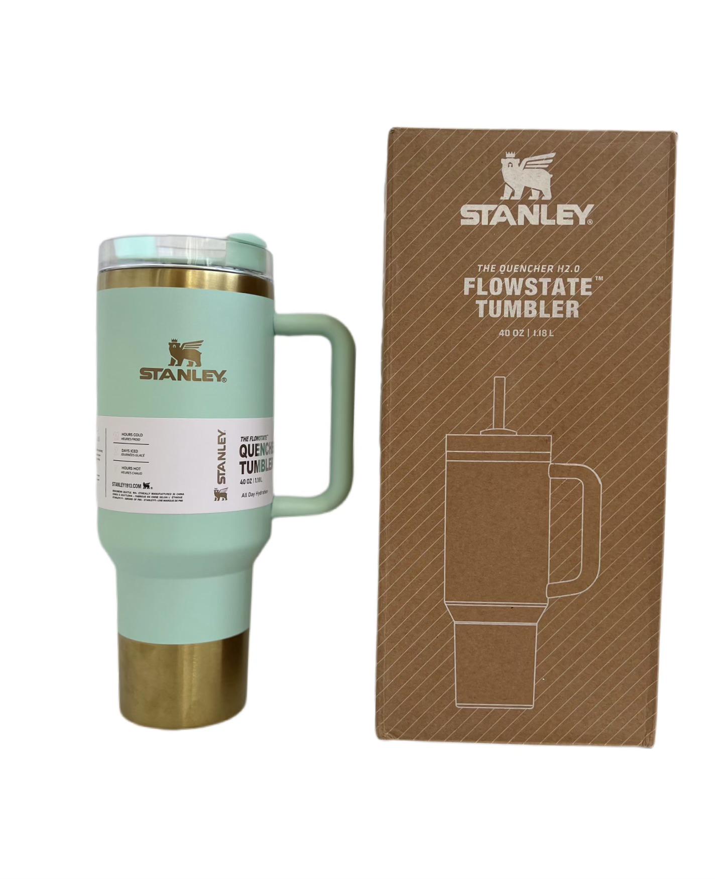 Термокружка Stanley Quencher H2.0 Tumbler 40 oz 1180 мл Бірюзовий (28459029)