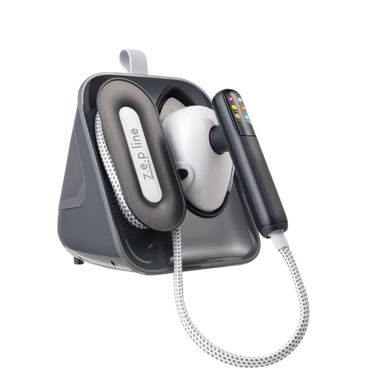 Парогенератор ручной ZepLine ZP-00222 с резервуаром для воды 1,5 л пар 50 г/мин 140 °C 3000 Вт Серый (29676728)