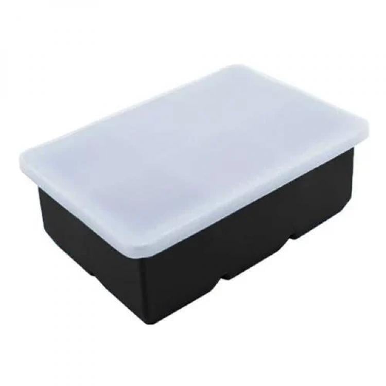 Форма для льоду силіконова з кришкою на 6 комірок Black (128183) Форма для льоду силіконова з кришкою на 6 комірок Black (128183)