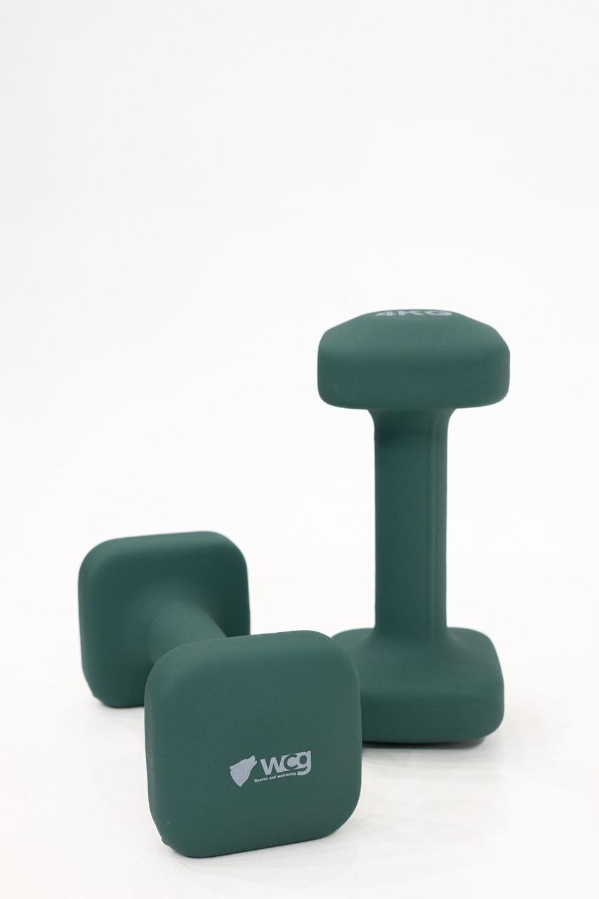 Гантелі для фітнесу WCG Cube 2 шт. 4 кг (W-CUBE4) - фото 4