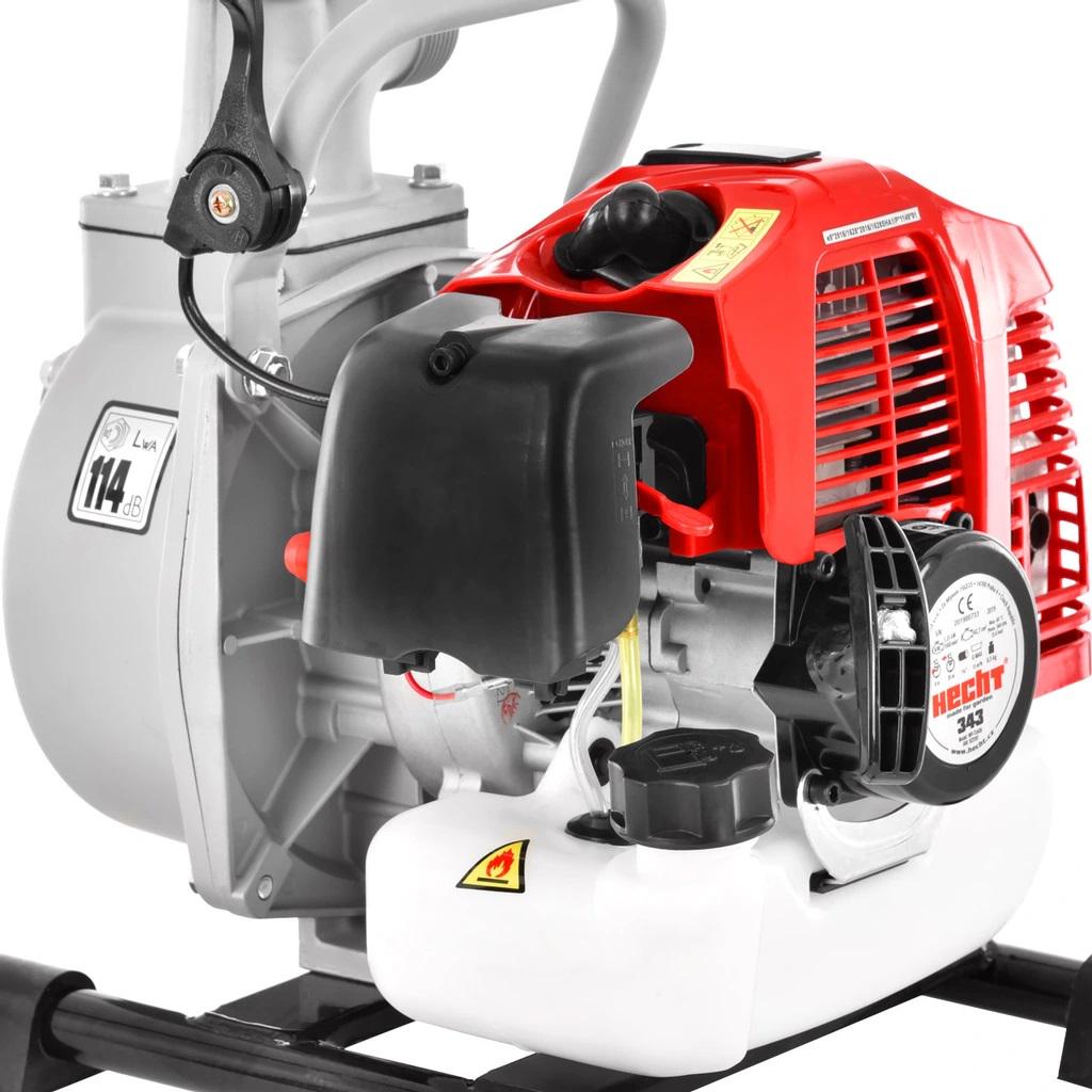 Мотопомпа бензинова HECHT 343 15 м3/год 6,5 к.с. висота 35 м - фото 2 Мотопомпа бензинова HECHT 343 15 м3/год 6,5 к.с. висота 35 м - фото 2