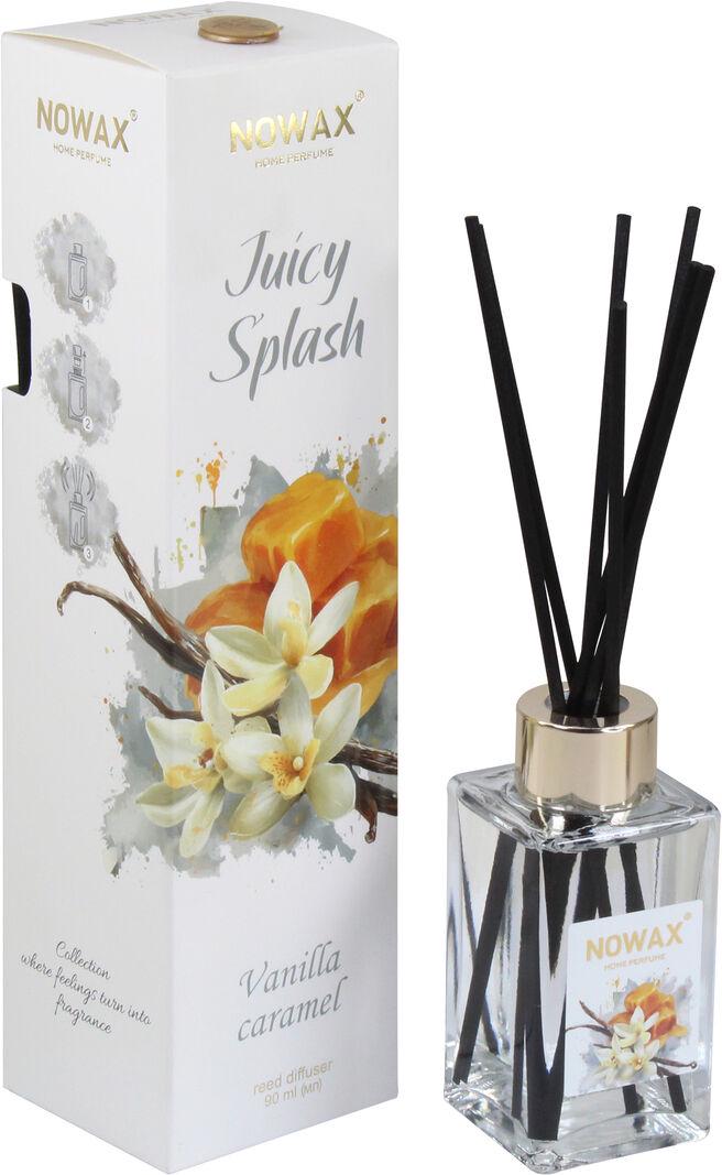 Ароматизатор Nowax Juicy Splash Vanilla Caramel рідкий в банці 90 мл (NX00179) Ароматизатор Nowax Juicy Splash Vanilla Caramel рідкий в банці 90 мл (NX00179)