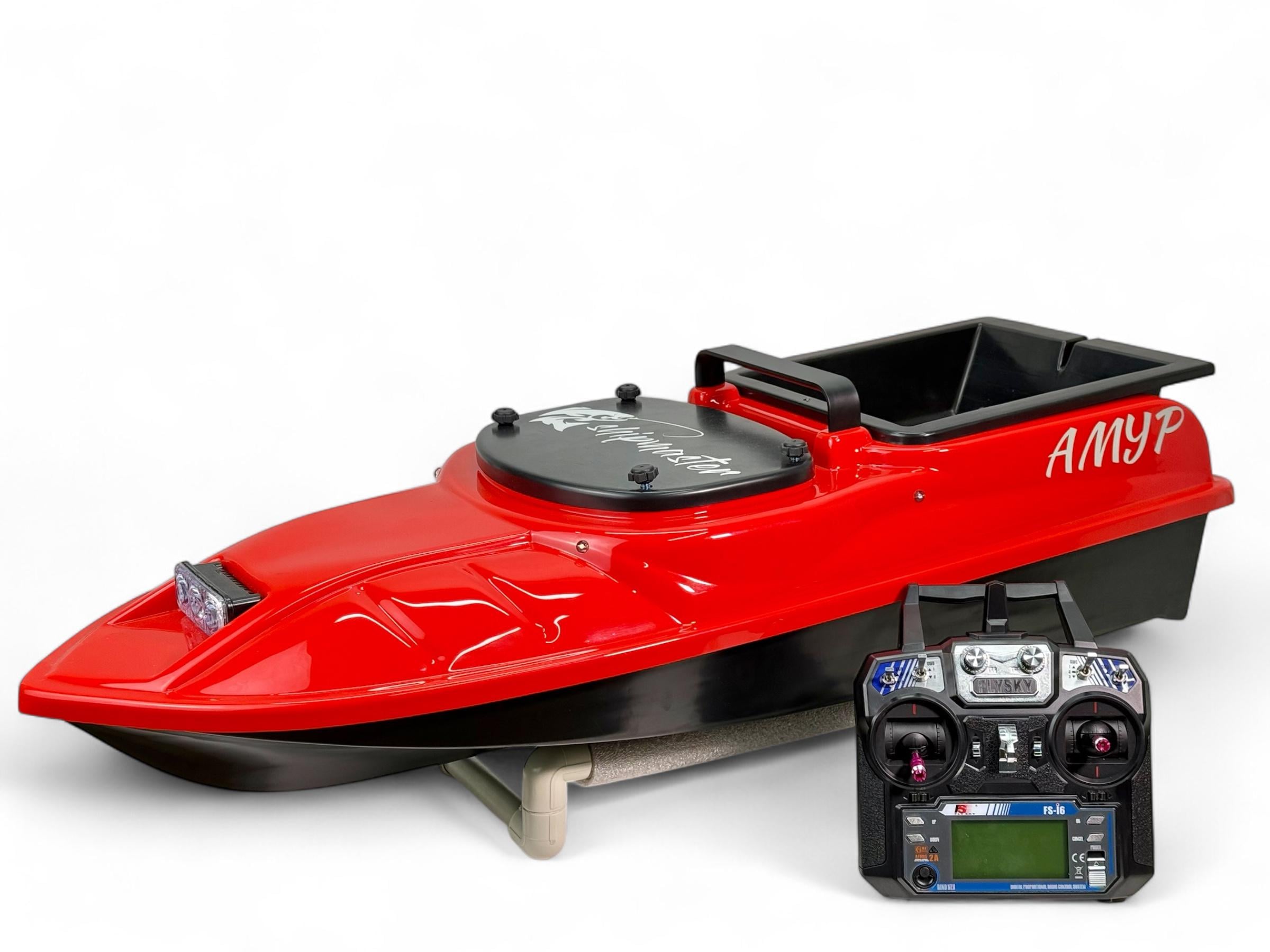 Короповий кораблик Shipmaster "Амур" з автопілотом GPS Червоний