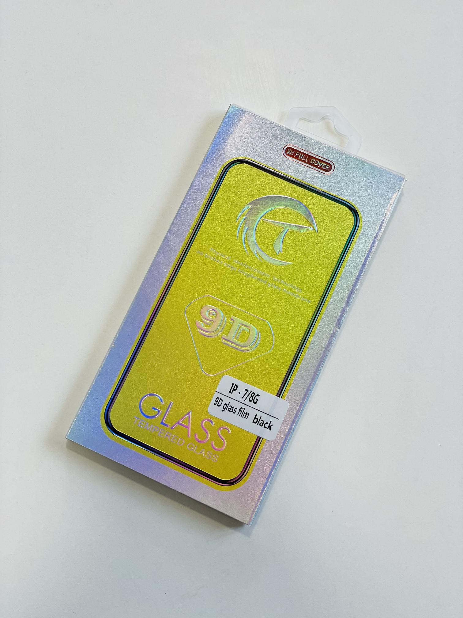 Защитное стекло на экран 9D Full Cover Premium Glass для iPhonе 7,8 (10084)