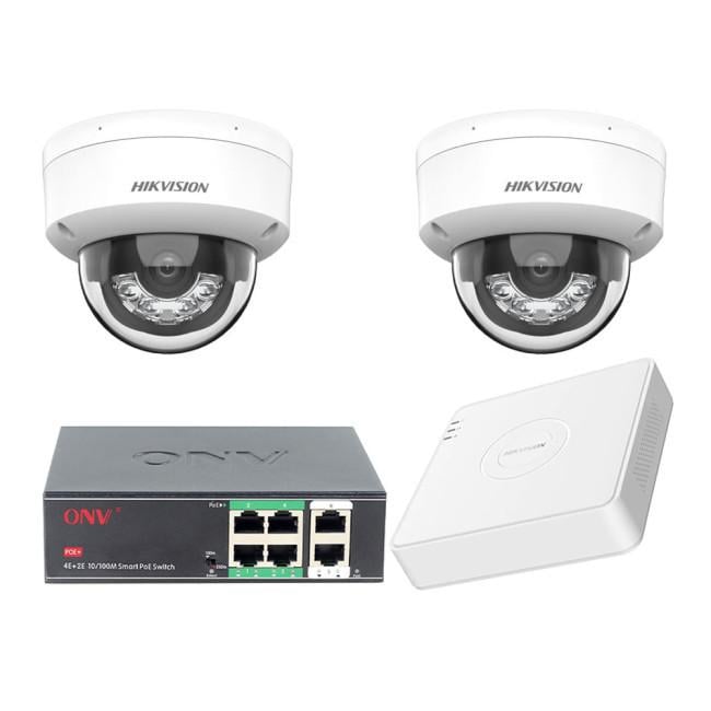 Комплект IP видеонаблюдения Hikvision KIT-DS0134