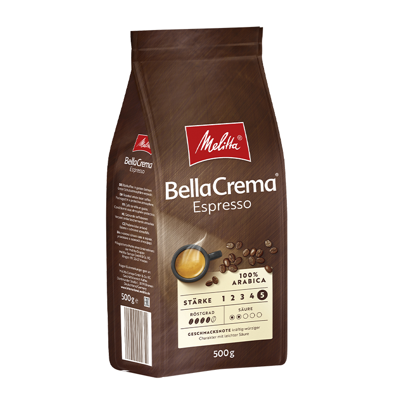 Кава в зернах Melitta Bella Crema Espresso 100% арабіка 500 г - фото 2