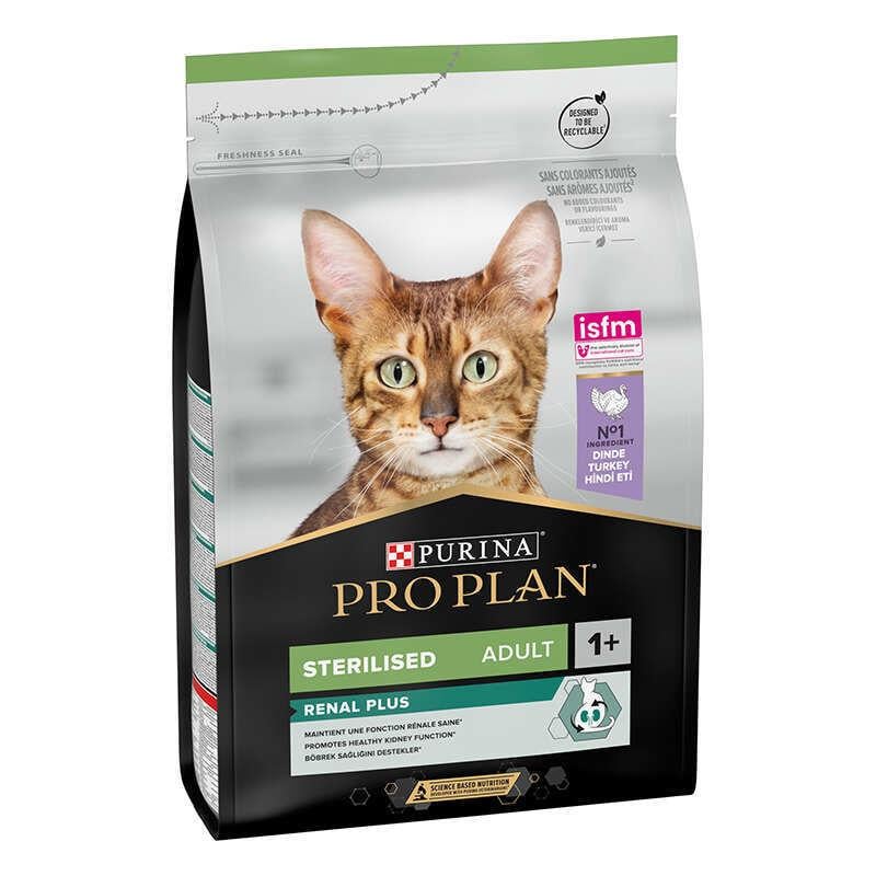 Корм сухий для стерилізованих котів PURINA Pro Plan Cat STERILISED Renal Plus 3 кг (11237815)