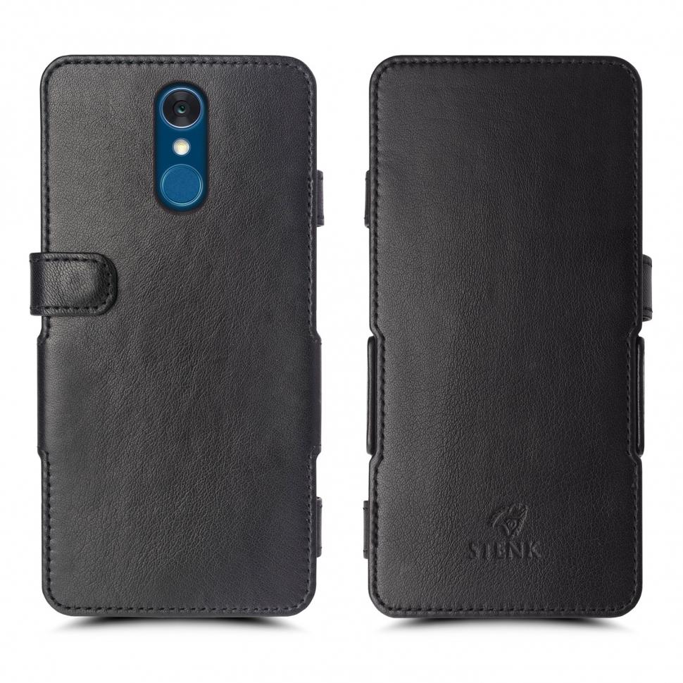 Чехол книжка Stenk Prime для LG Q7/ Q7a Черный (61296)