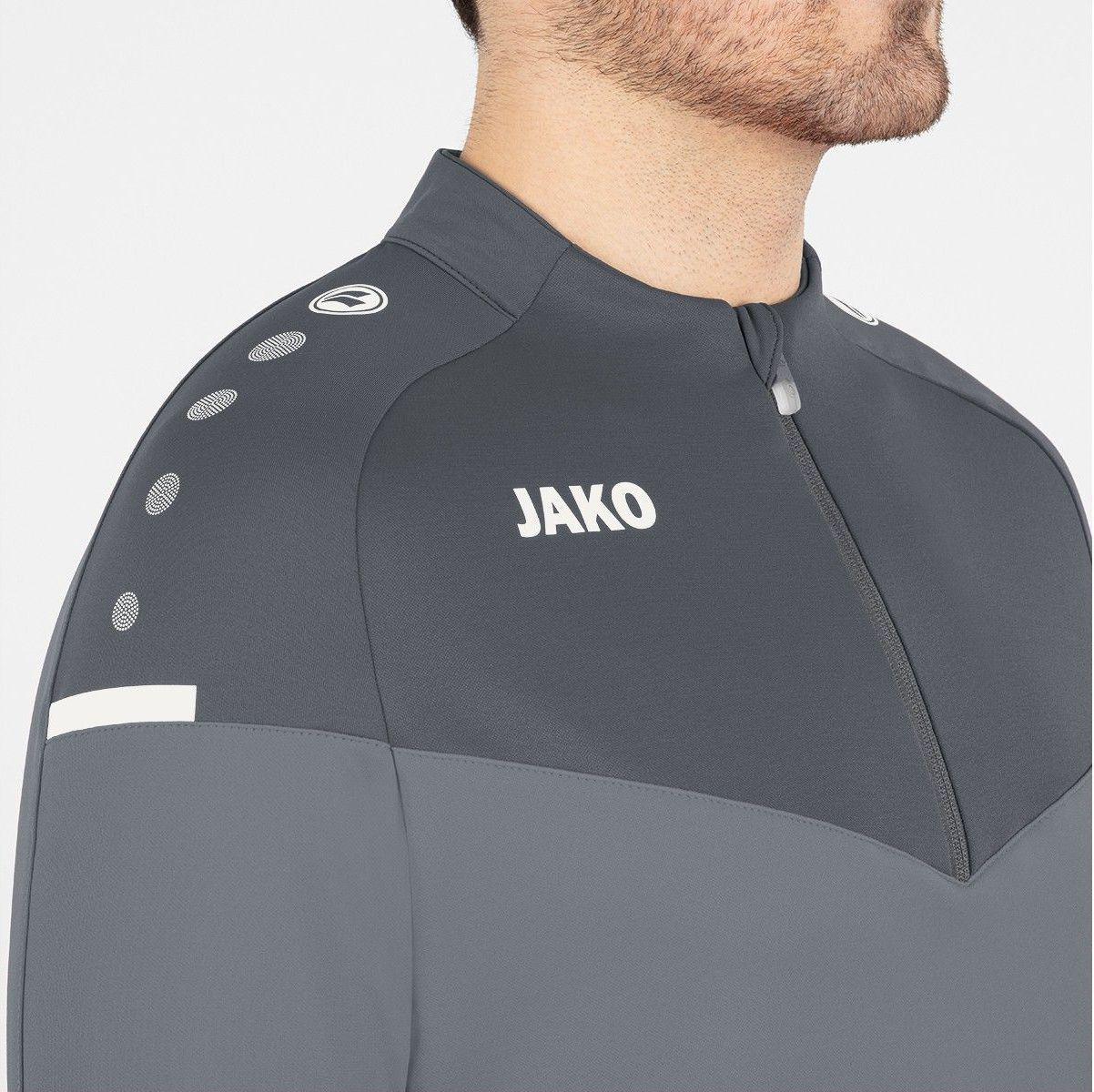 Реглан Jako ZIP-top CHAMP 2.0 сірий 8620-40 2XL - фото 6