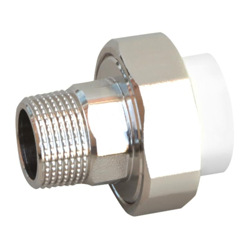 Сгон-американка PPR Blue Ocean 25х3/4" НР Белый (FRRS00042216)