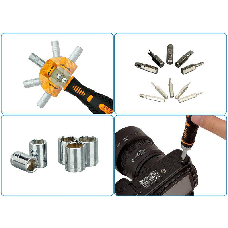 Викрутка з бітами Jakemy JM-6108 79в1 (900456) - фото 3 Викрутка з бітами Jakemy JM-6108 79в1 (900456) - фото 3