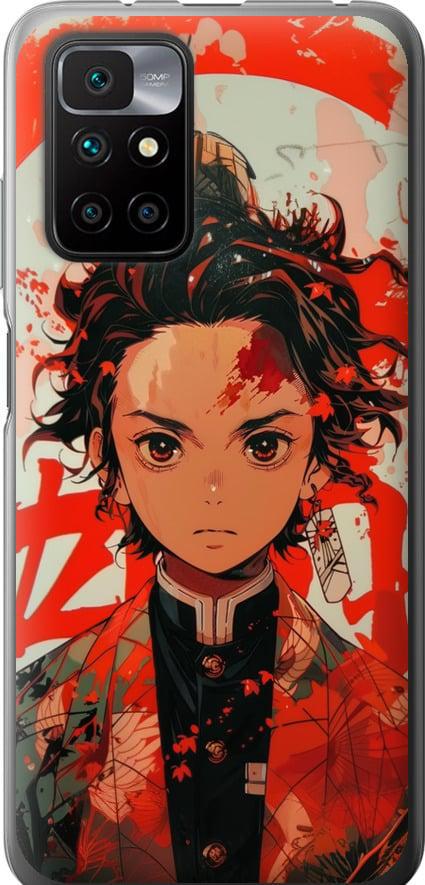 Чехол на Xiaomi Redmi 10 Тандзиро Камадо (6131t-2488-42517) Чехол на Xiaomi Redmi 10 Тандзиро Камадо (6131t-2488-42517)