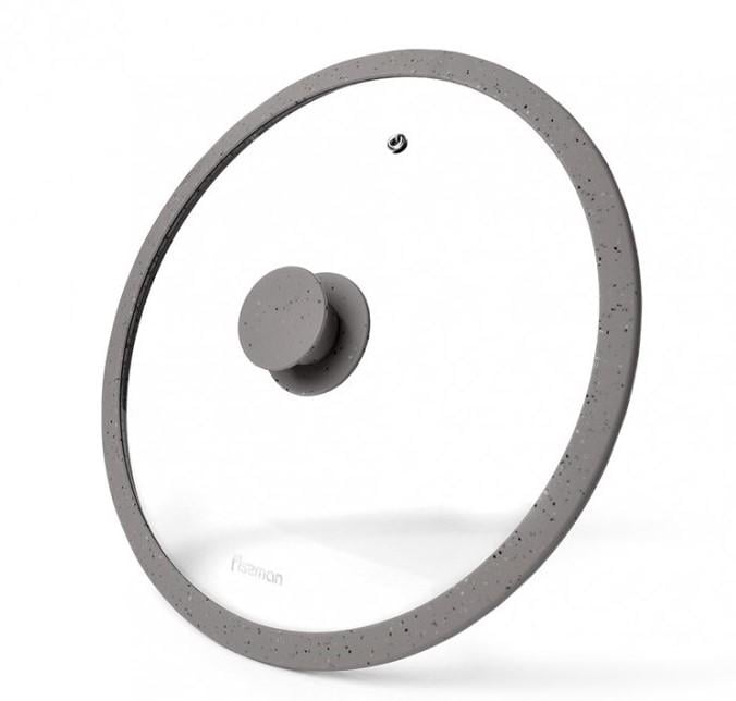 Кришка Fissman Arcades 28 см Сірий (9984)