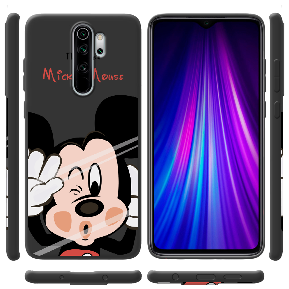 Чехол Boxface Xiaomi Redmi Note 8 Pro Mister M Черный силикон (38222-cc58-38664) - фото 2 Чехол Boxface Xiaomi Redmi Note 8 Pro Mister M Черный силикон (38222-cc58-38664) - фото 2