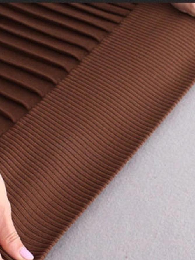 Юбка-карандаш плиссированная трикотажная Forza Viva MW-KS-1613-1 р. 44 Коричневый (17852323) - фото 4 Юбка-карандаш плиссированная трикотажная Forza Viva MW-KS-1613-1 р. 44 Коричневый (17852323) - фото 4