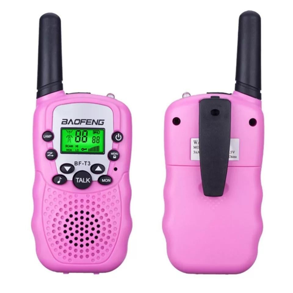 Рація Baofeng BF-T3 2 шт. Pink - фото 1