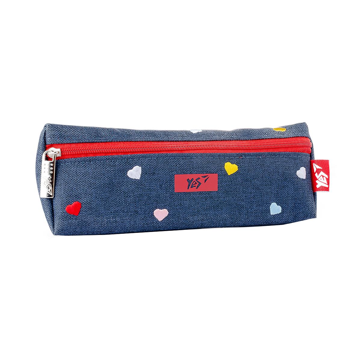 Пенал мягкий YES UN-01 Hearts (532926)