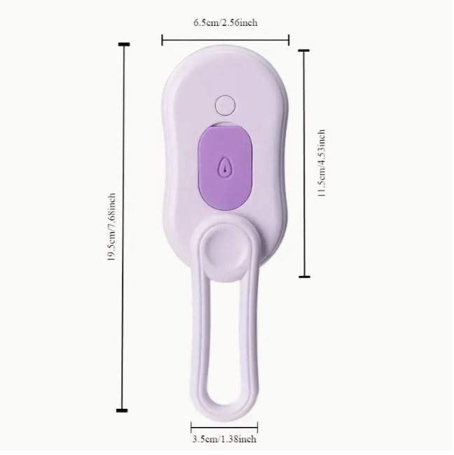 Щітка для домашніх тварин парова 3в1 USB перезаряджається складна з розпиленням (2004) - фото 9 Щітка для домашніх тварин парова 3в1 USB перезаряджається складна з розпиленням (2004) - фото 9
