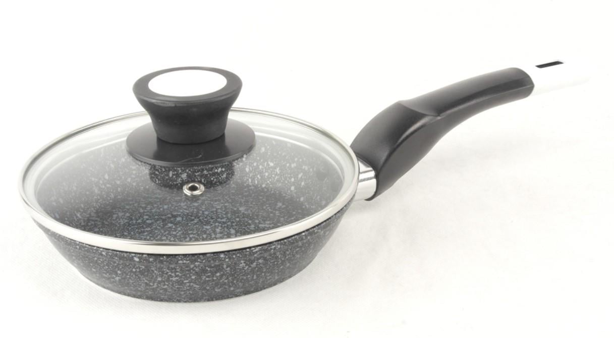 Сковорода з кришкою APLUS 1476 з кришкою і гранітним антипригарним покриттям 16 см (AWN-00352) Сковорода з кришкою APLUS 1476 з кришкою і гранітним антипригарним покриттям 16 см (AWN-00352)